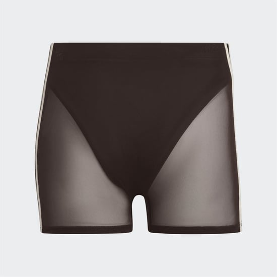 Women's adidas Originals Ivy Park Mesh Regular Fit Swim Short in Brown - Image 2
