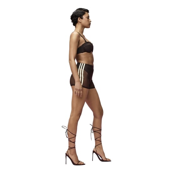 Women's adidas Originals Ivy Park Mesh Regular Fit Swim Short in Brown - Image 5