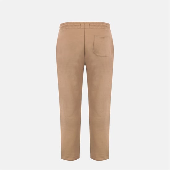 Men's Firetrap Fleece Jogger in Sand - Image 1