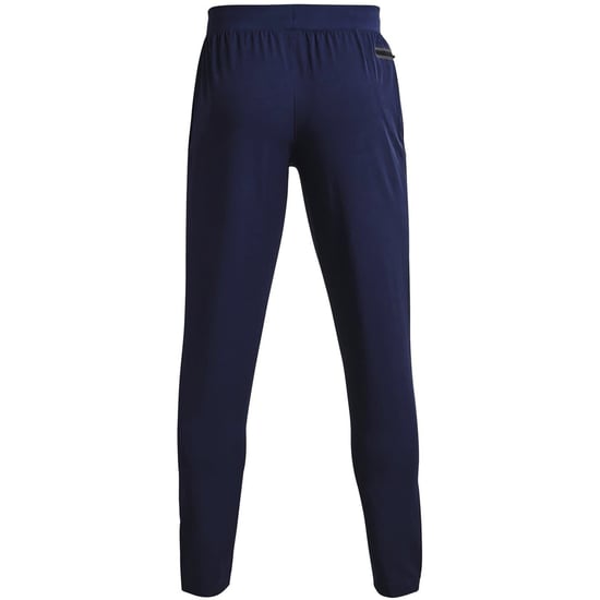 Men's Under Armour Unstoppable Solid Patterned Slim Track Pants in Blue - Image 2