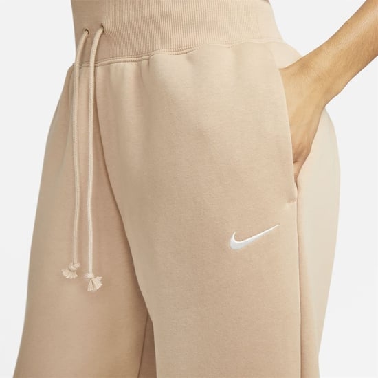 Women's Nike Phoenix Fleece Joggers in Hemp/Sail - Image 3