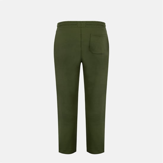 Men's Firetrap Fleece Jogger in Olive - Image 2