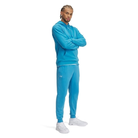 Men's Under Armour Armour Ua Rival Fleece Joggers in .Blue - Image 1