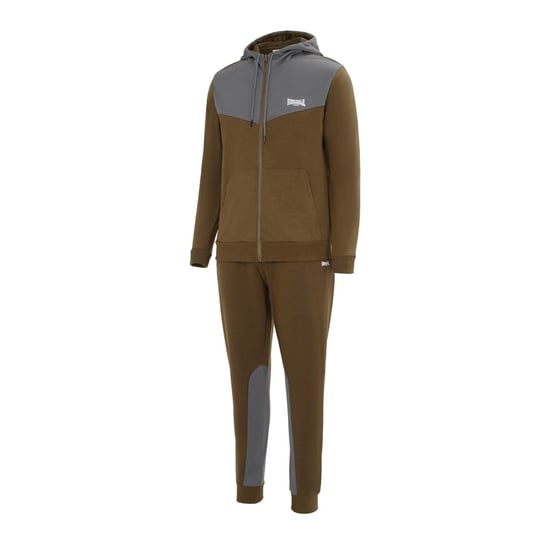Men's Lonsdale Tracksuit in Army Green - Image 3
