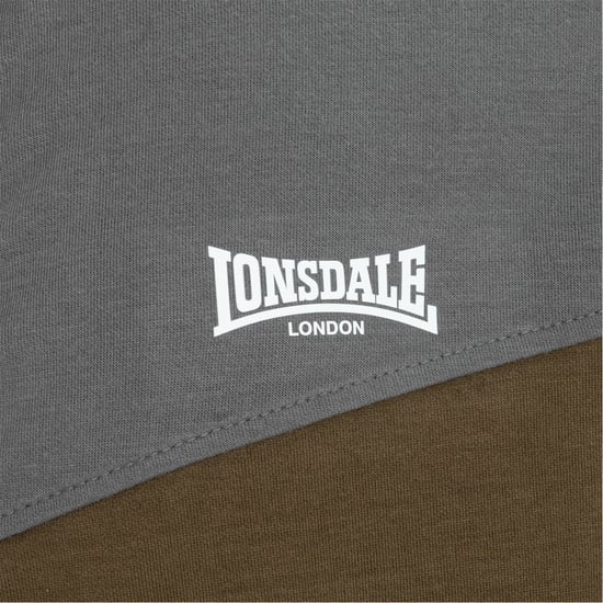 Men's Lonsdale Tracksuit in Army Green - Image 4