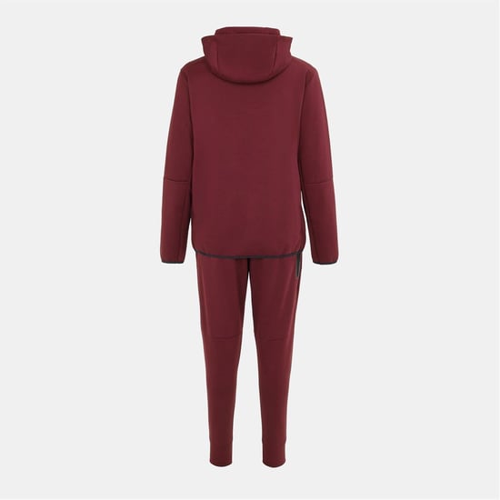 Men's Lonsdale Track Suit in Burgundy - Image 2