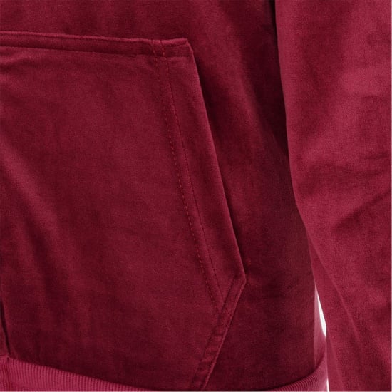 Women's Miso Women Velour Trcksuit in Fuchsia - Image 4