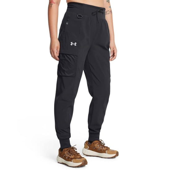 Women's Under Armour Trail Run Joggers with Side Pocket in .Grey - Image 3