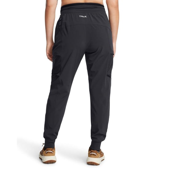 Women's Under Armour Trail Run Joggers with Side Pocket in .Grey - Image 4
