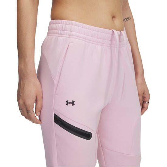Women's Under Armour Unst Fleece Jogger in Pink - Image 4