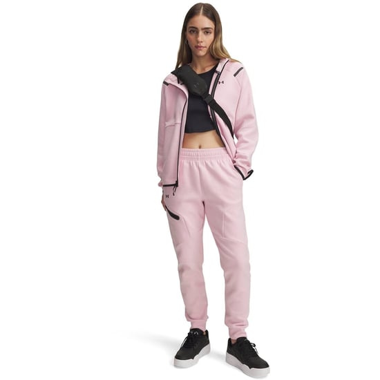 Women's Under Armour Unst Fleece Jogger in Pink - Image 5