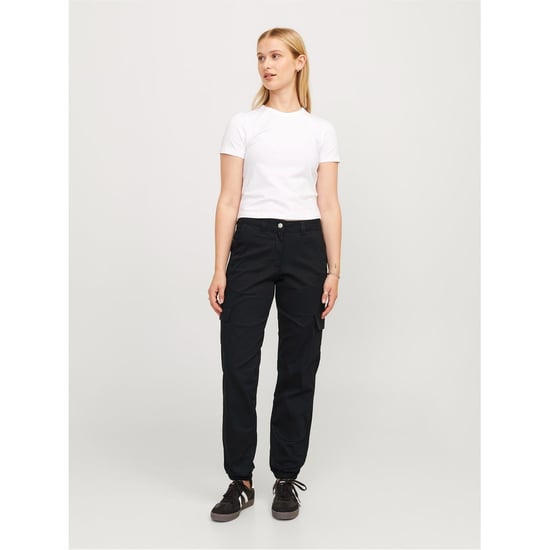 Women's JJXX Kendal Cargo in Black - Image 2