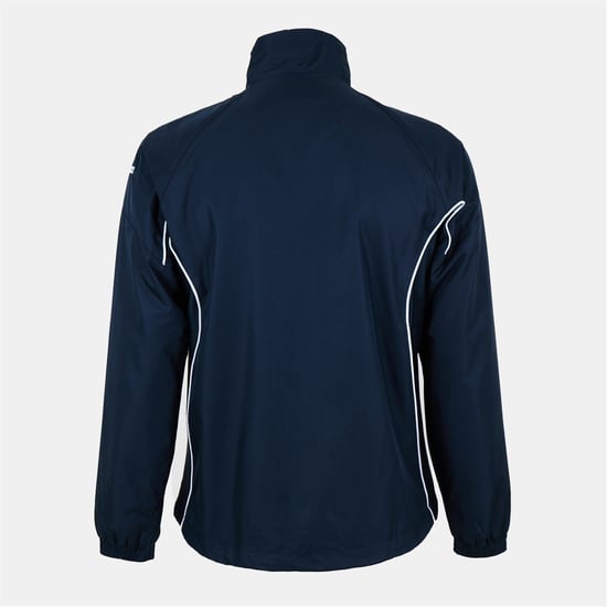 Women's Gilbert Funnel Neck Raglan Sleeve Athletic Top in Navy - Image 2