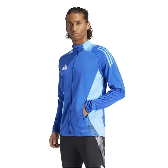 Men's adidas C Tr Jacket Tracksuit Top in Royal Blue - Image 3