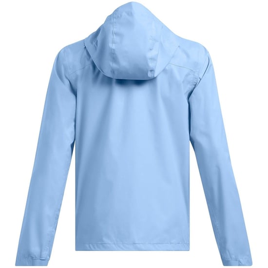 Women's Under Armour Cloudstrike Hooded Rain Jacket in Blue - Image 2