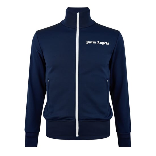 Men's Palm Angels Palm Logo Track Jacket in Navy - Image 1