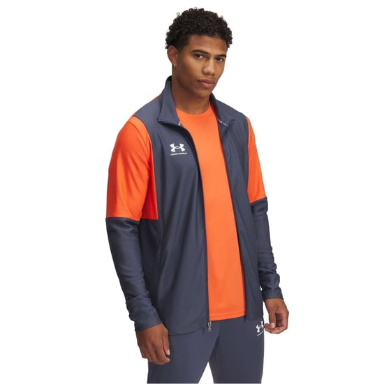 Men's Under Armour Challenger Tracksuit Top in Grey - Image 1