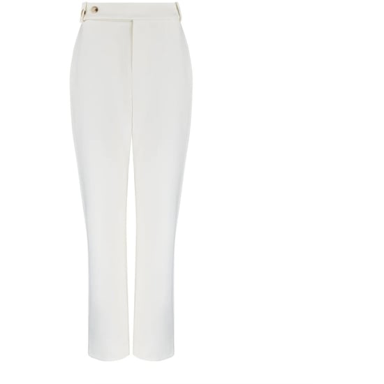 Women's Odd Muse The Ultimate Muse Straight Leg Trousers in White - Image 4