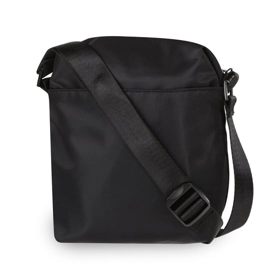 Accessories Spiral Rectangle Cross Body Bag with Black Hardware in Black - Image 2
