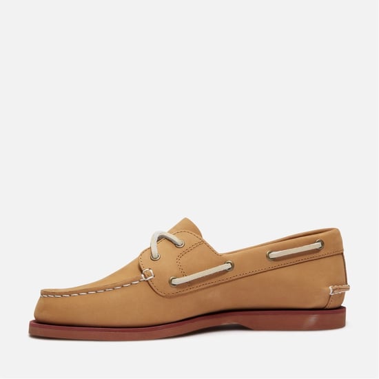 Women's Timberland Classic Lace-Up Boat Shoes in Medium Beige - Image 5