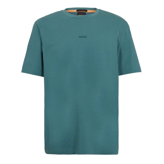Men's Boss Oversized T-Shirt in .Open Green - Image 1