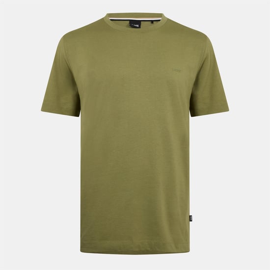 Men's Boss Hbb Thompson Tonal Logo T-Shirt in Medium Green - Image 1