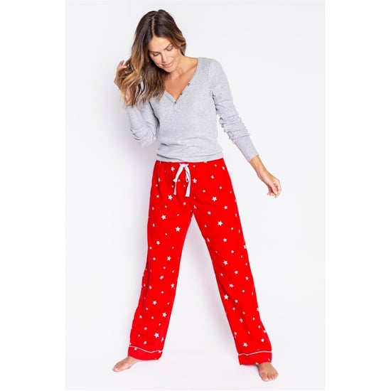 Women's PJ Salvage Salvage Starry Pant in Rot - Image 4