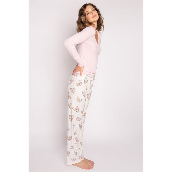 Women's PJ Salvage Salvage A Heart Full Of Daisies Pant in Off-White - Image 1