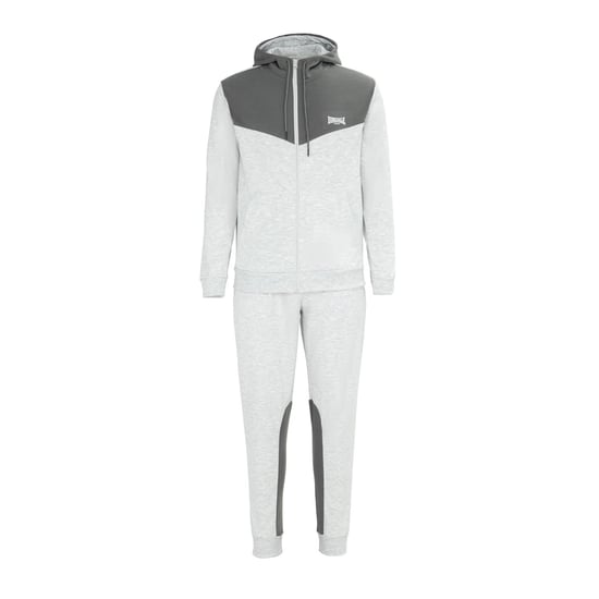 Men's Lonsdale Tracksuit in Grey/Black - Image 1