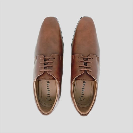 Men's Firetrap Lace up in Brown - Image 3