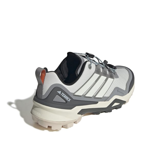Women's adidas Skychaser Hiking Closed Toe Walking Shoes in Grey/White/Grey - Image 4