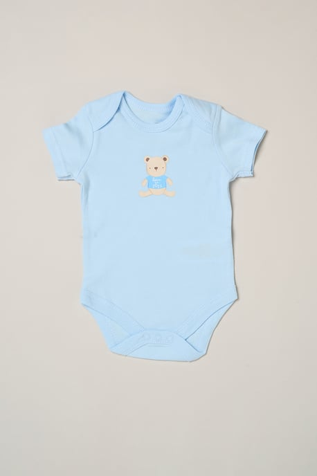 5-Piece Bear Print All in One Baby Gift Set - Image 3