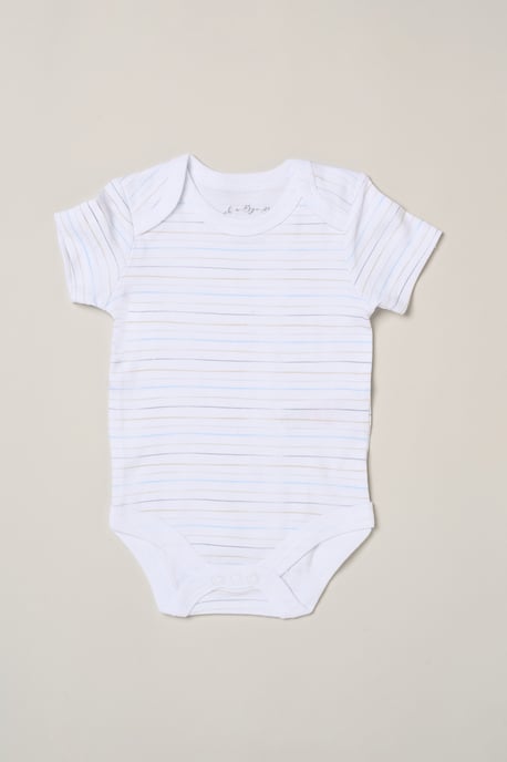 5-Piece Animal Rainbow Print All in One Baby Gift Set - Image 3