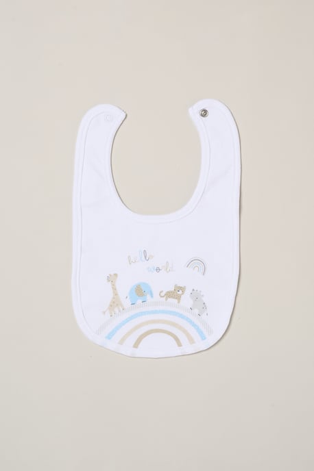 5-Piece Animal Rainbow Print All in One Baby Gift Set - Image 5