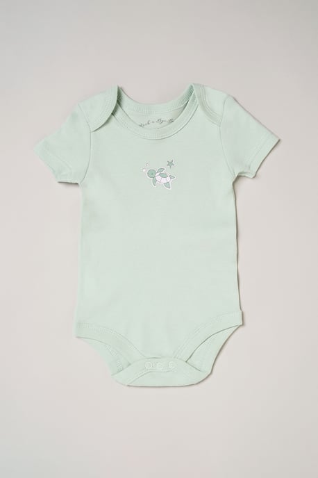 5-Piece Turtle Print All in One Baby Gift Set - Image 3