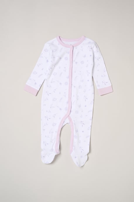 5-Piece Floral Print All in One Baby Gift Set - Image 3