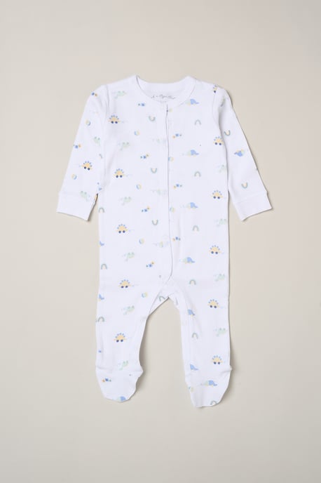 5-Piece Dinosaur Print All in One Baby Gift Set - Image 2