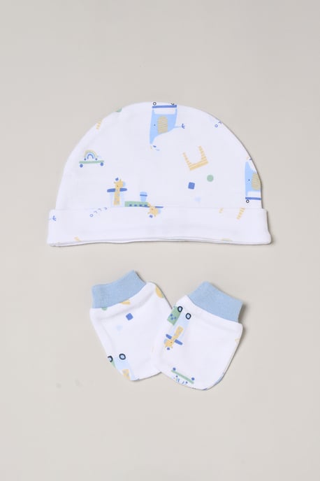 5-Piece Hello Baby Print All in One Baby Gift Set - Image 5