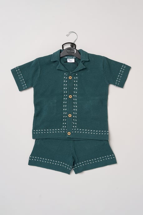 True Knit Resort Shirt and Shorts - Image 5