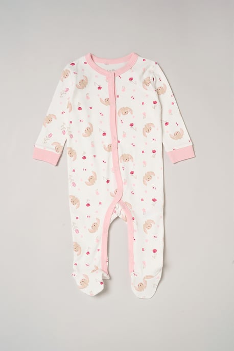 5-Piece Bunny Print All in One Baby Gift Set - Image 3