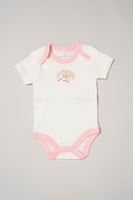 5-Piece Bunny Print All in One Baby Gift Set - Image 4