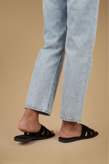 Good For The Sole: Farah Faux Suede Comfort Sliders - Image 2