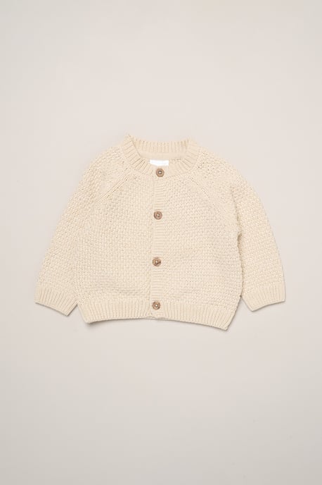 Little Bear Embroidered Knitted Cardigan - Image 2