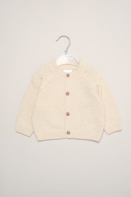 Little Bear Embroidered Knitted Cardigan - Image 4