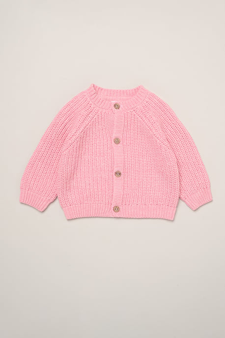 Little Love Embroidered Knitted Cardigan - Image 2