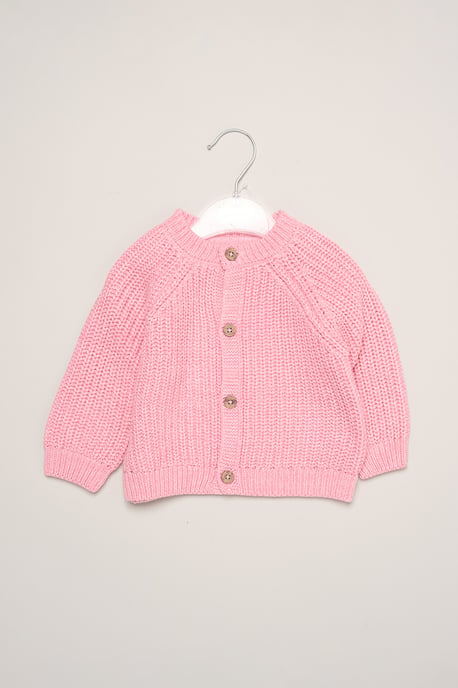 Little Love Embroidered Knitted Cardigan - Image 4