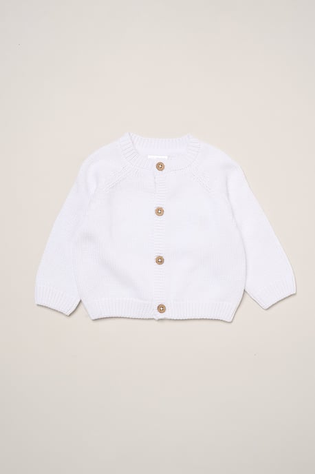 Little One Embroidered Knitted Cardigan - Image 2
