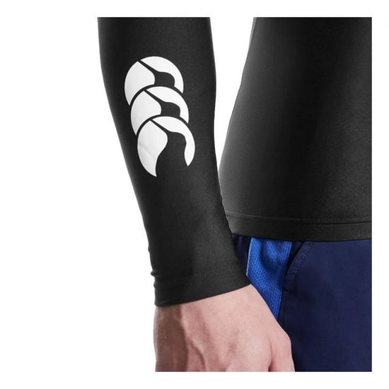 Canterbury Mens Thermoreg Long-Sleeved Base Layer Top (Black) - Image 2
