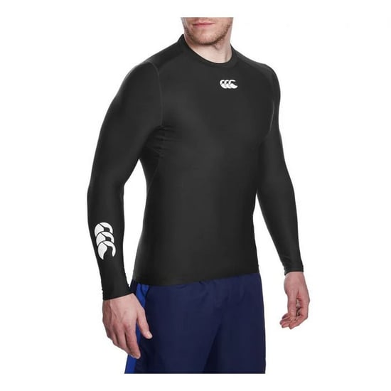 Canterbury Mens Thermoreg Long-Sleeved Base Layer Top (Black) - Image 3