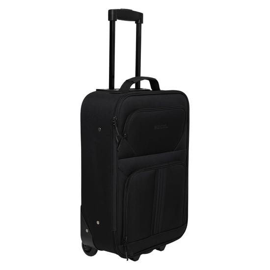 Mountain Warehouse Koffer Essentials 2 wielen (Jet Zwart) - Image 1